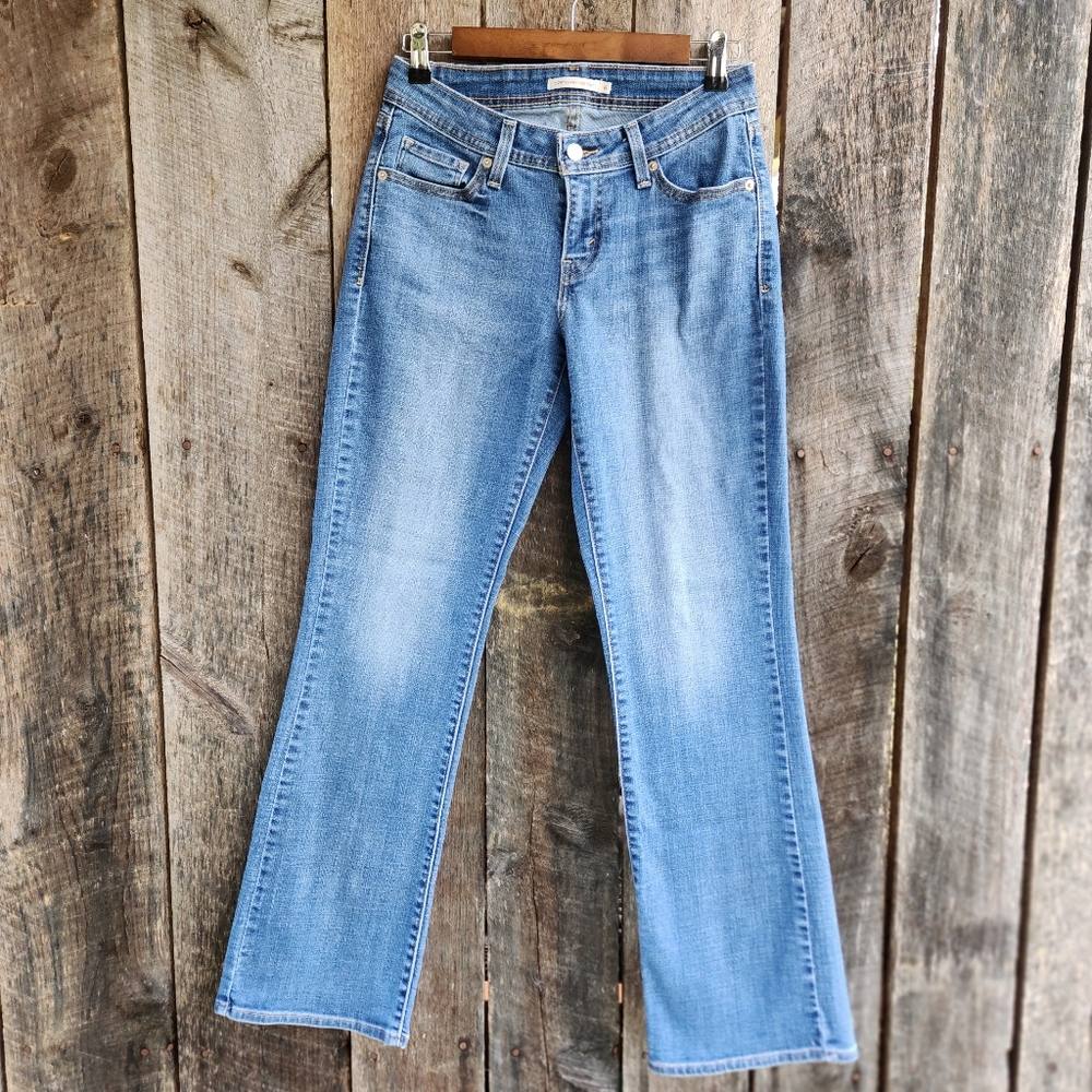Levis 529 Sz 6 Womens Curvy Bootcut Blue Jeans